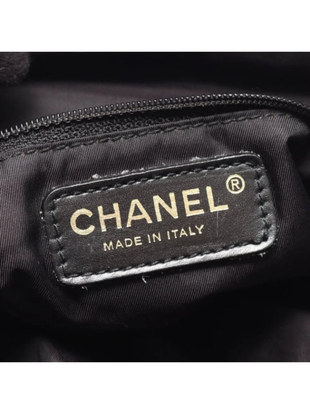 Chanel Tote New Travel Line GM Black Leather